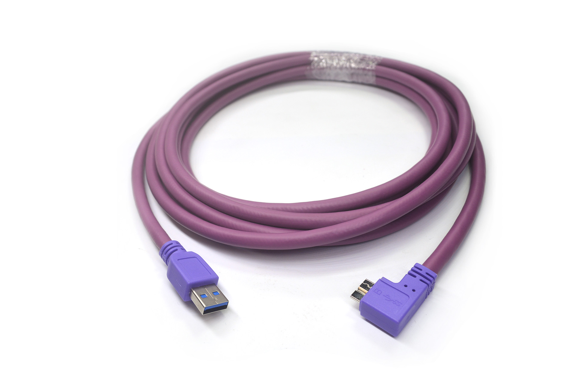 USB3.0 A para ângulo micro-B cabo flexível alto